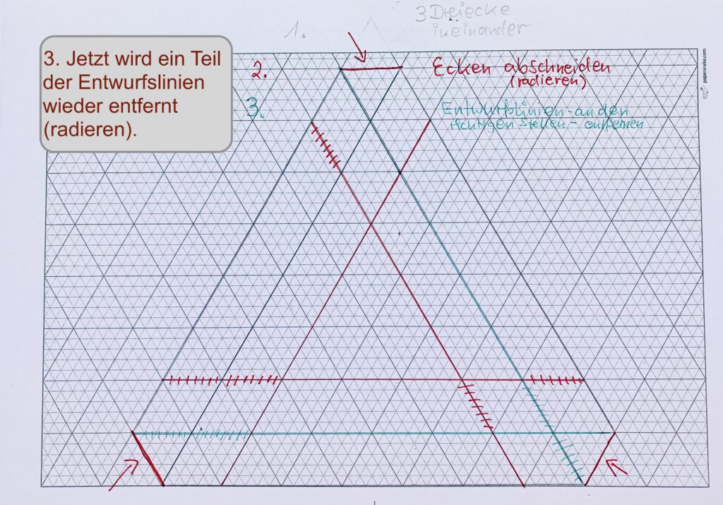 Hilfslinien wieder entfernen