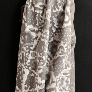 Mina kühl graues mud resist design reine Baumwolle leicht