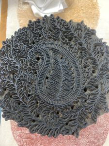 Blockstempel für Hand Block Print aus Holz