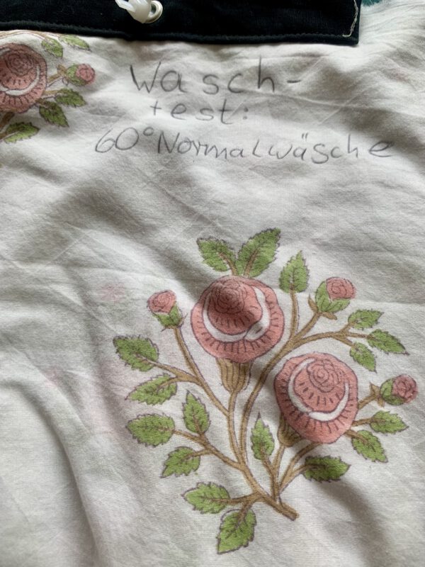 Waschtest indische hand block prints