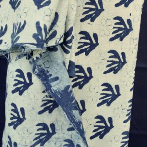 Arya ist ein Indigo Hand Block Print aus Indien