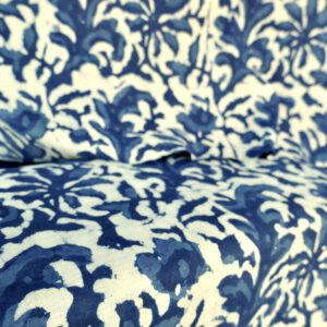 Jaswinder ist ein original Indigo Hand Block Print