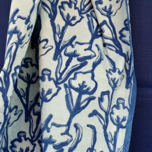 Ritika ist ein original Indigo Hand Block Print