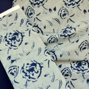 Diva ist ein original Indigo Hand Block Print